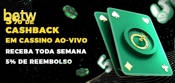 Promoções do cassino ao Vivo betw